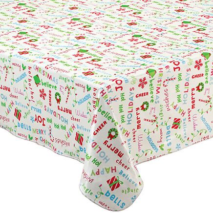 Holiday Expressions Vinyl Table Cover by Chef's Pride™-373921