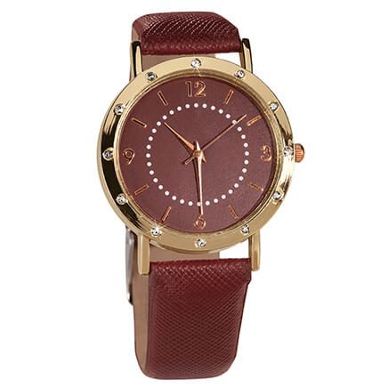 Designer Watch with Swarovski Crystal Accents-374150
