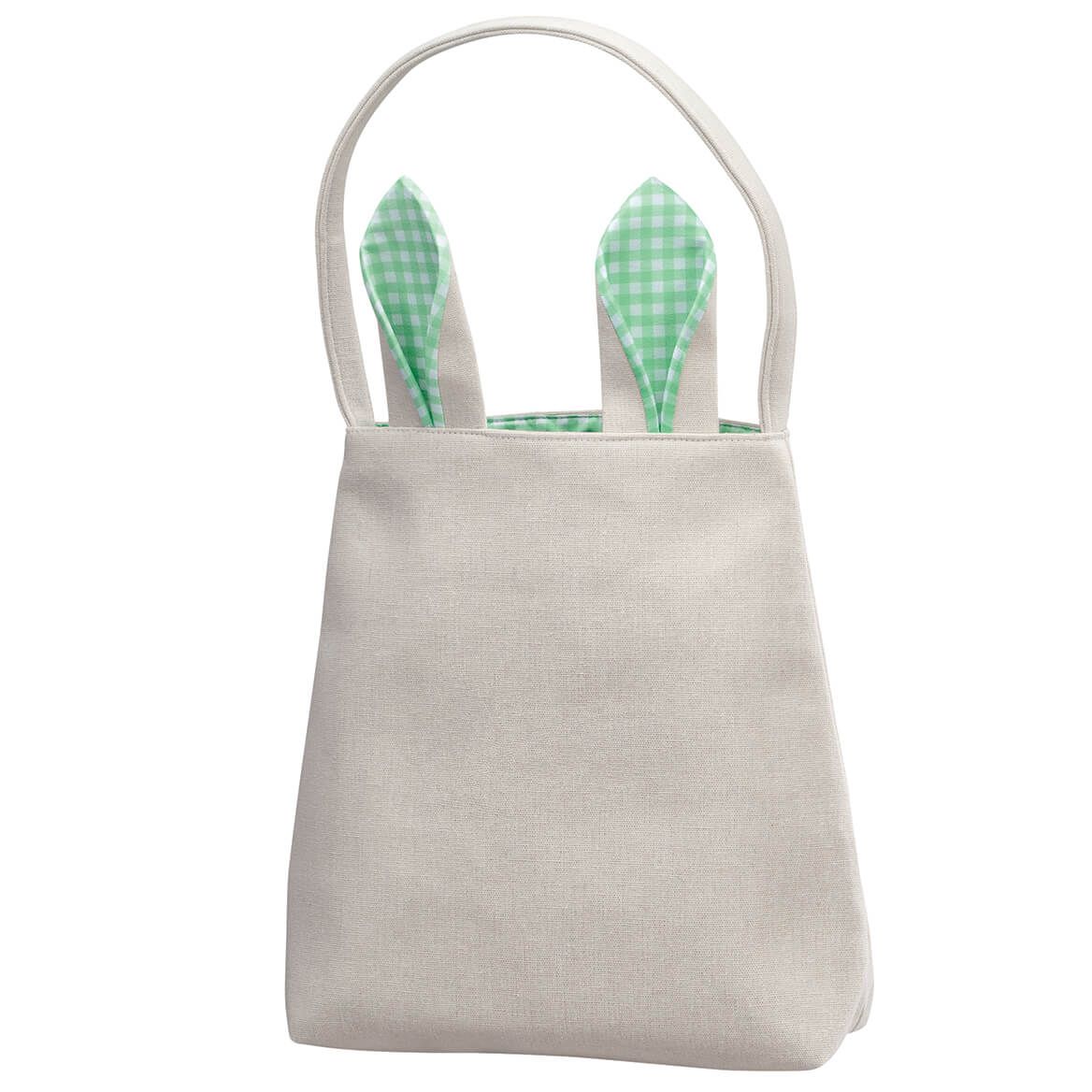 Bunny Bag with Green Gingham + '-' + 374178