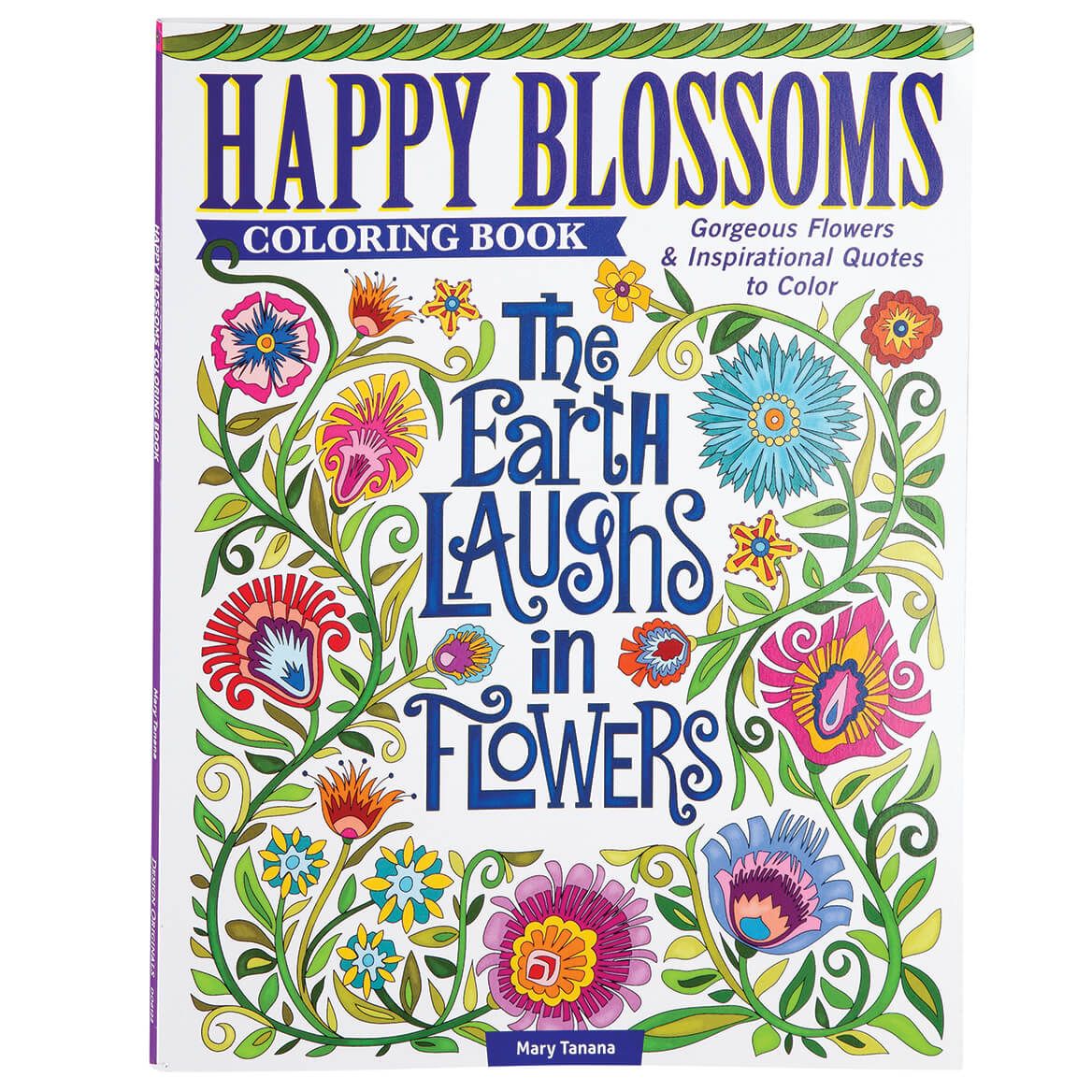 Happy Blossoms Coloring Book + '-' + 374313