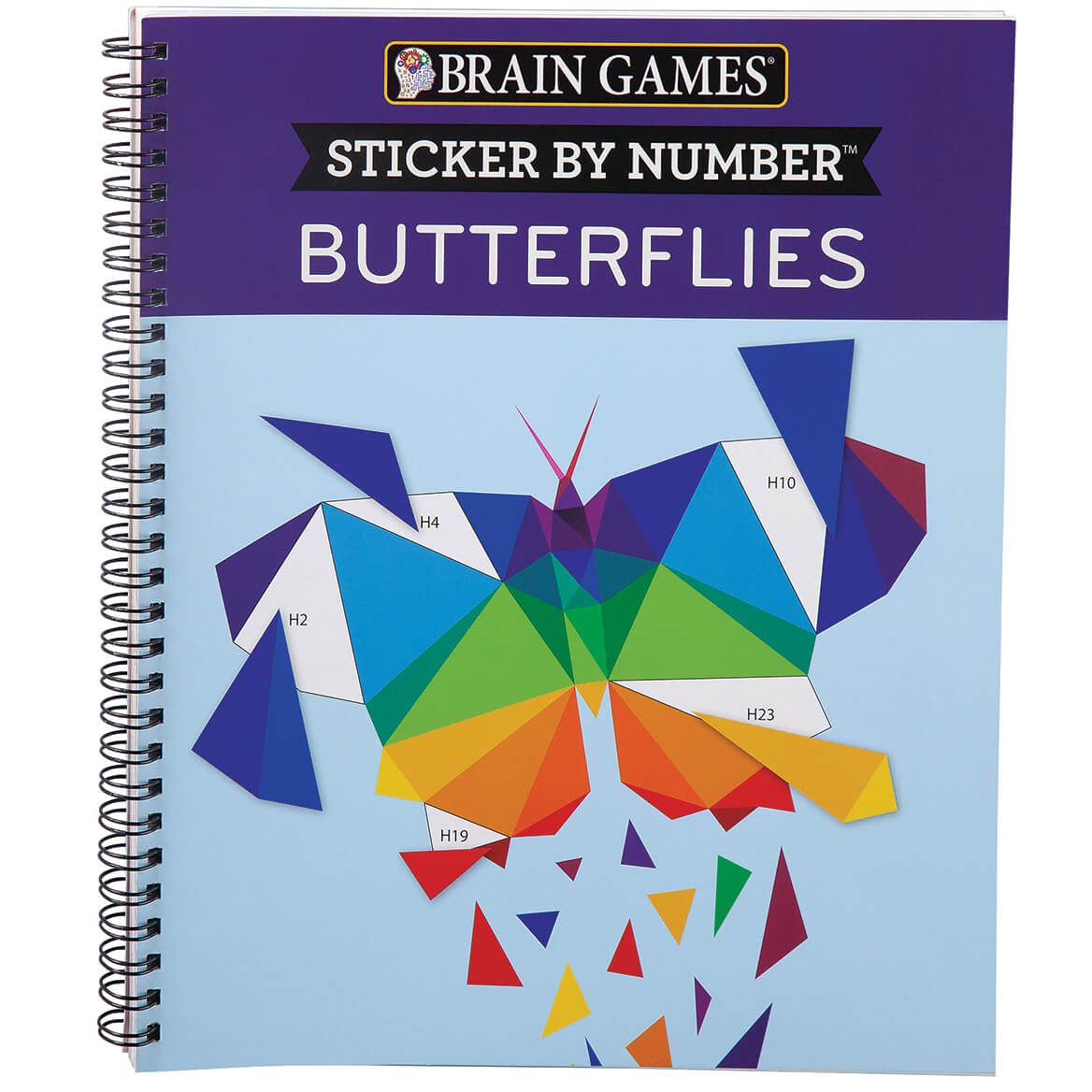 Brain Games® Sticker-By-Number Butterflies + '-' + 374458