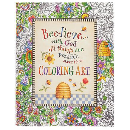 Bee-lieve Coloring Art Book-374581