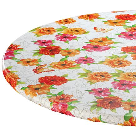 Floral Butterfly Elasticized Table Cover By Chef's Pride™-374594