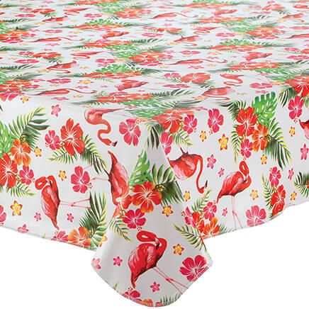 Flamingo Fun Vinyl Table Cover By Chef's Pride™-374597