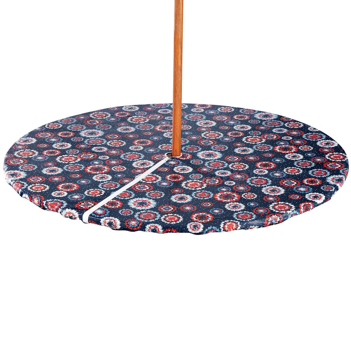 Fireworks Zippered Elasticized Umbrella Table Cover By Chef's Pride™ + '-' + 374605