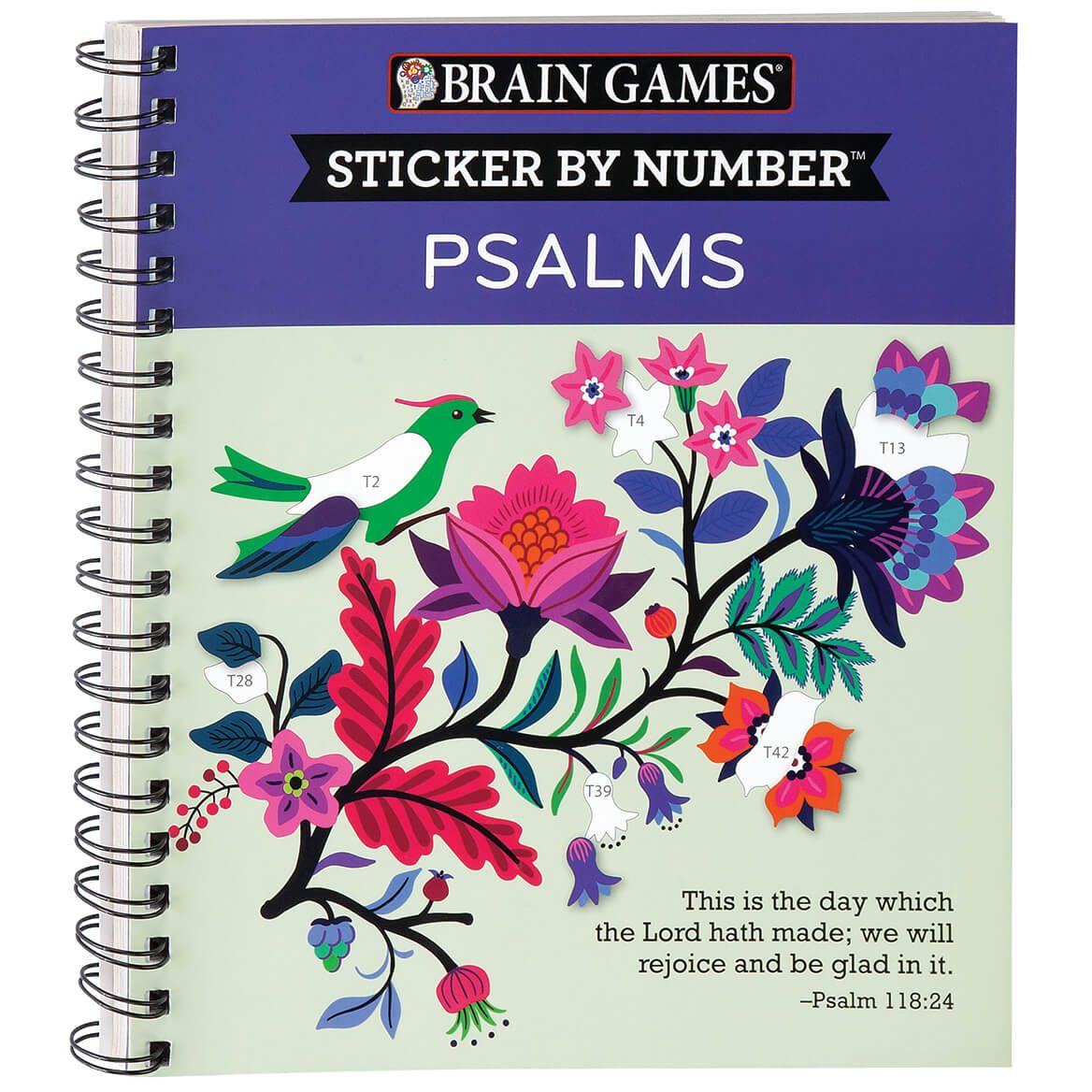 Brain Games® Sticker-by-Number™ Psalms + '-' + 374705