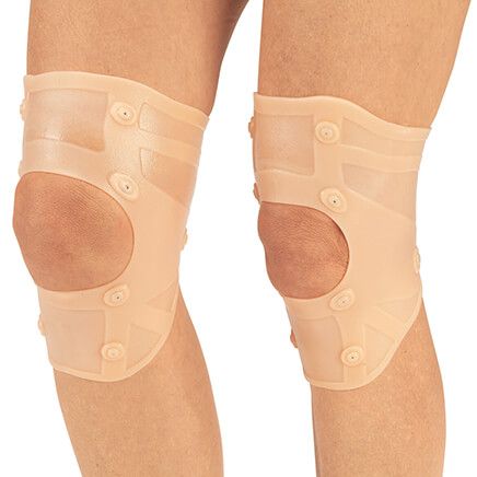 Silicone Magnetic Knee Support, 1 Pair-374859