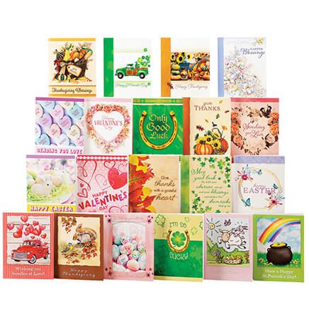 Holiday Card Assortment, Set of 20-374941