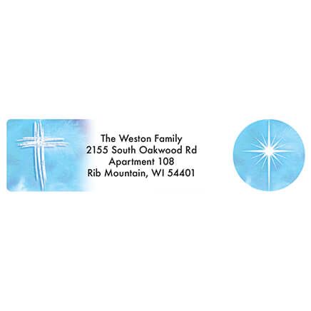 Personalized The Savior's Birth Labels and Seals, Set of 20-374984