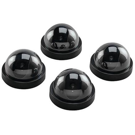 Mock Surveillance Security Cameras, Set of 4-375043