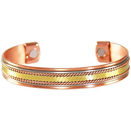 Copper Magnetic Bracelet Single Twist-375178