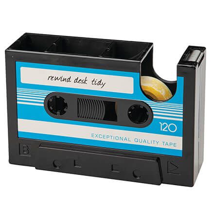Retro Cassette Tape Dispenser and Desk Organizer-375538