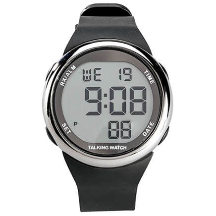 Talking Atomic LCD Sport Watch-375555