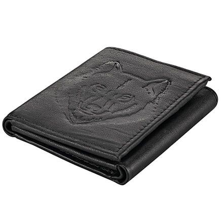 Genuine Leather Animal Embossed Wallet-375578