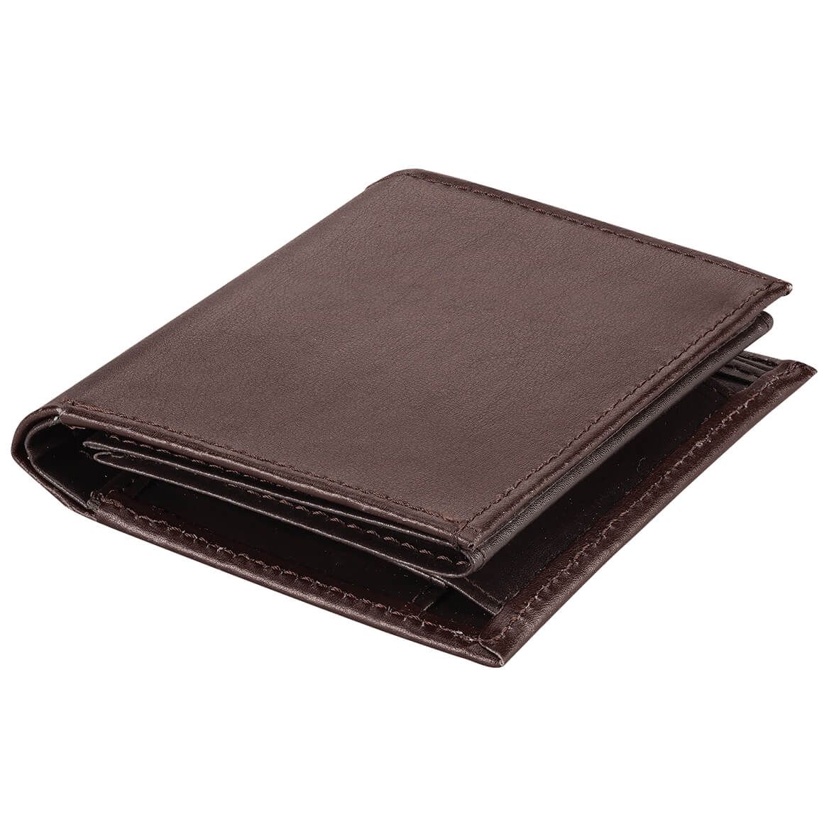 20-Pocket RFID Wallet, Brown + '-' + 375579