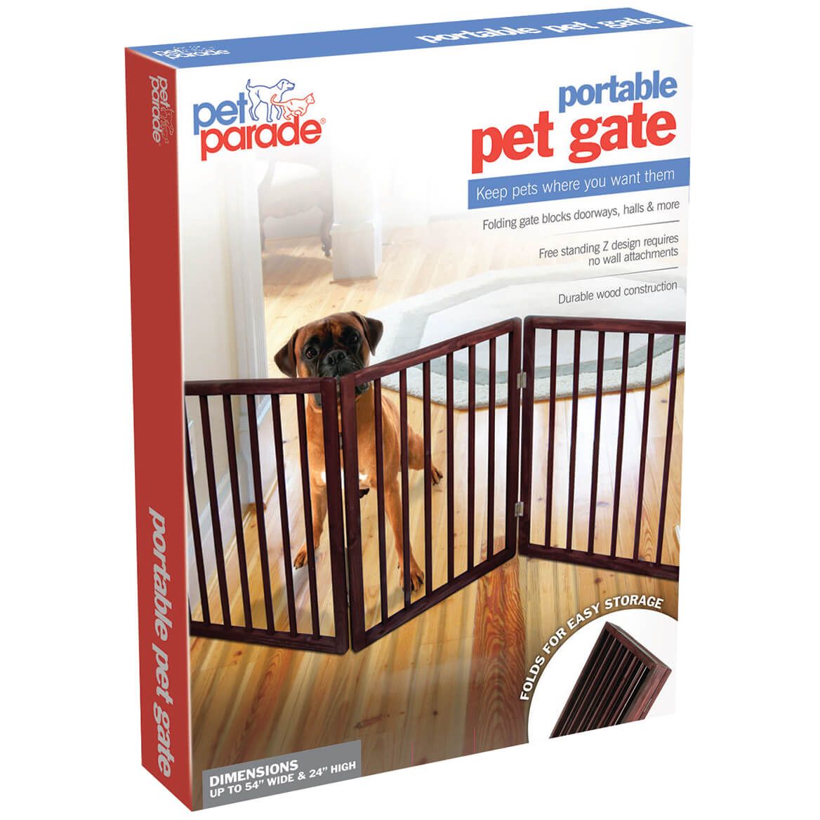 Wooden Pet Gate + '-' + 375590