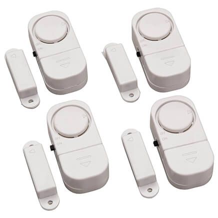 Door or Window Entry Alarms, Set of 4 by LivingSURE™-375599
