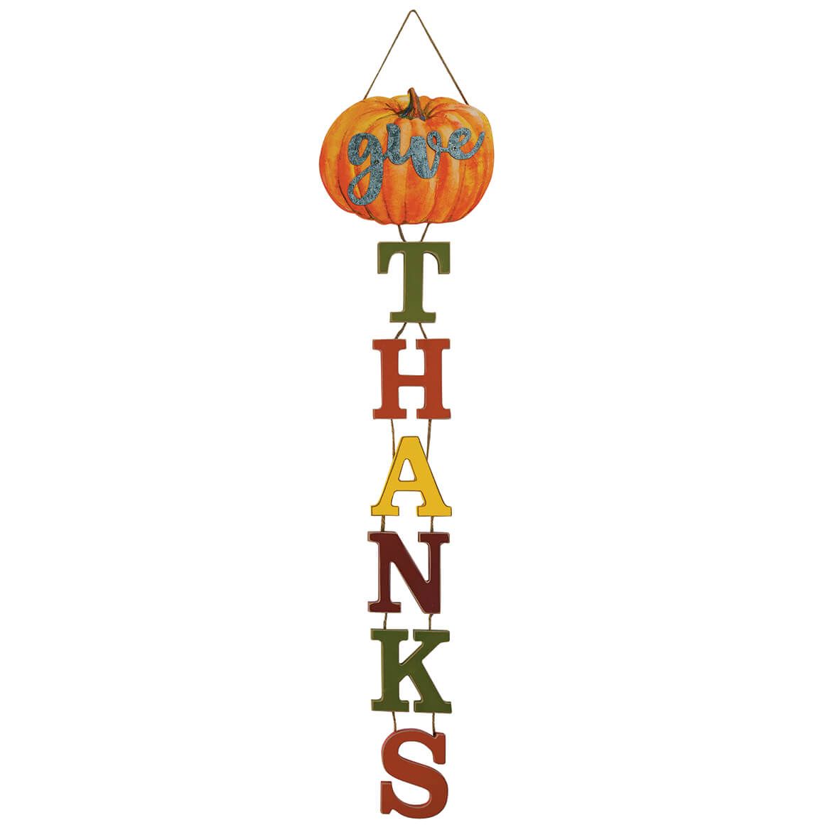 Give Thanks Hanger by Holiday Peak™ + '-' + 375603