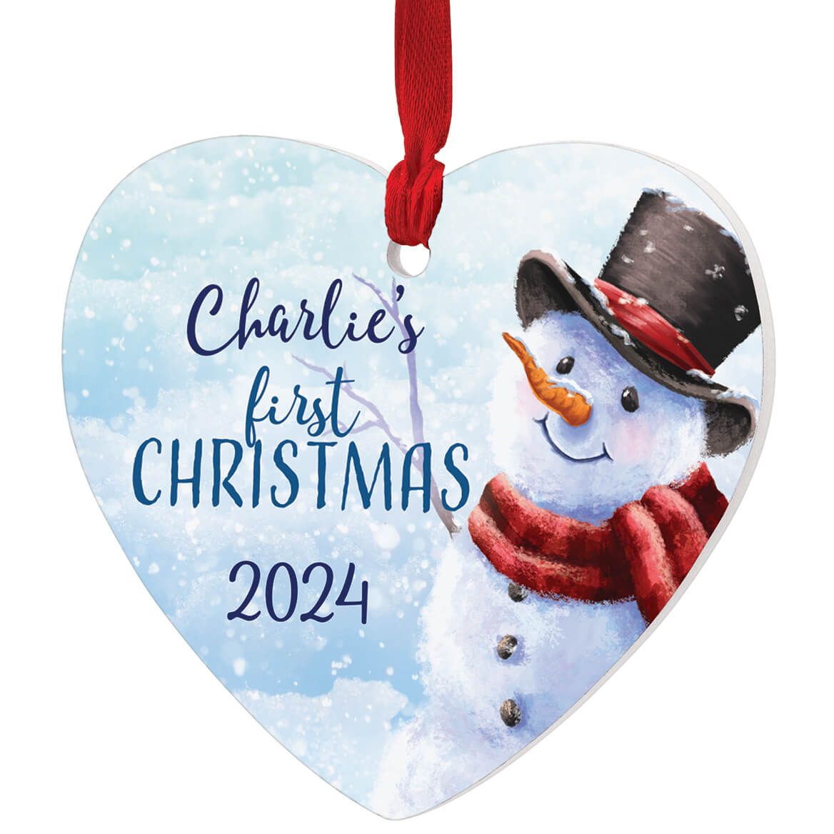 Baby's First Christmas Snowman Ornament + '-' + 375724