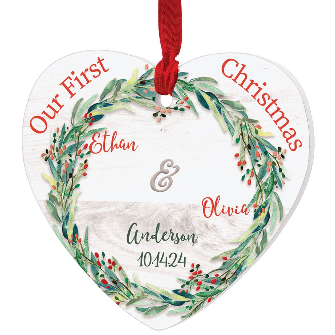 Personalized Our First Christmas Ornament + '-' + 375725