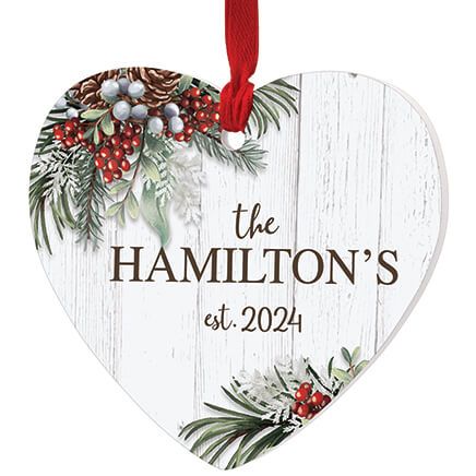 Personalized Established Ornament-375727