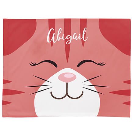 Personalized Red Cat Pillowcase-375900
