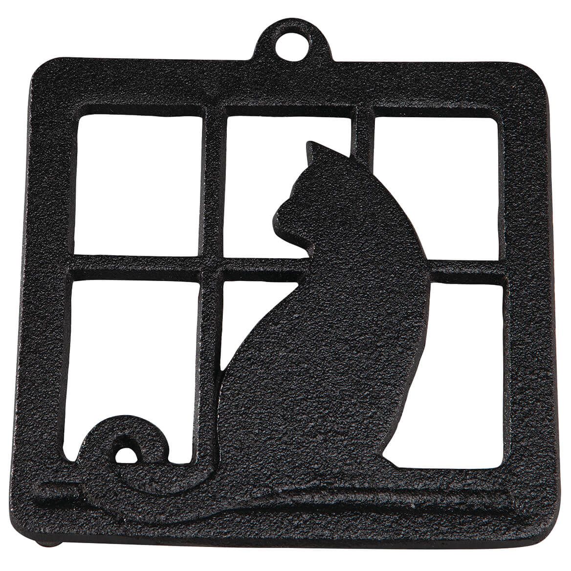 Cat in Window Square Trivet + '-' + 376030