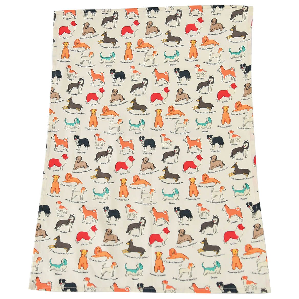 Dog Print Tea Towel + '-' + 376048