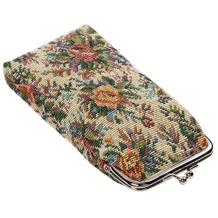 Snap Clasp Tapestry Eyeglass Case-376084
