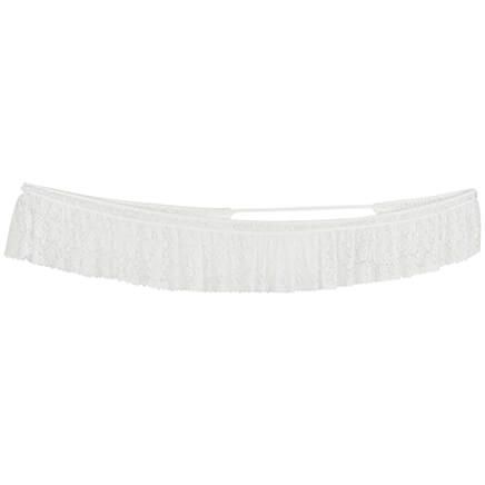 Lace Trimmed Bed Skirt-376271