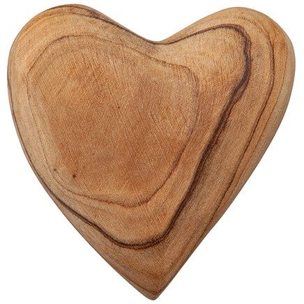 Olive Wood Comfort Heart-376308