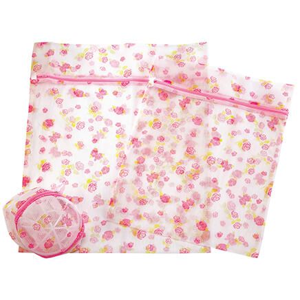 Roses Laundry Bags, Set of 3-376362