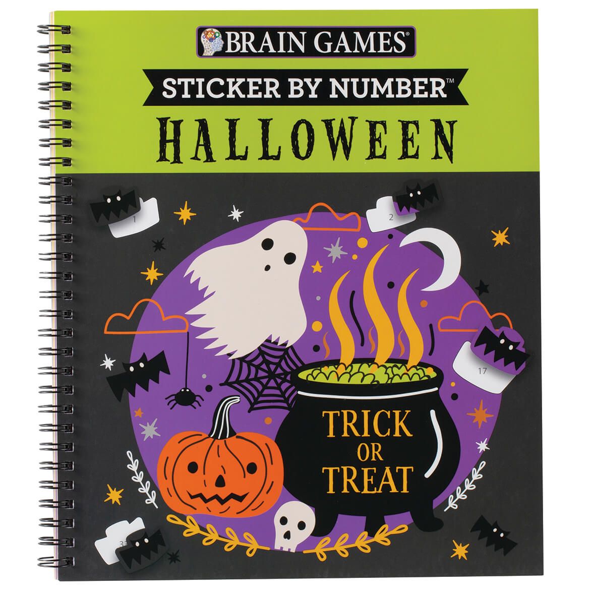 Brain Games® Sticker by Number™ Halloween Trick or Treat + '-' + 376422