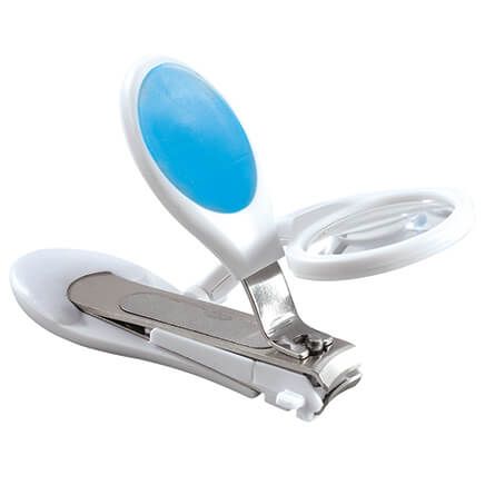 Nail Clipper with Magnifier and LED Light-376531