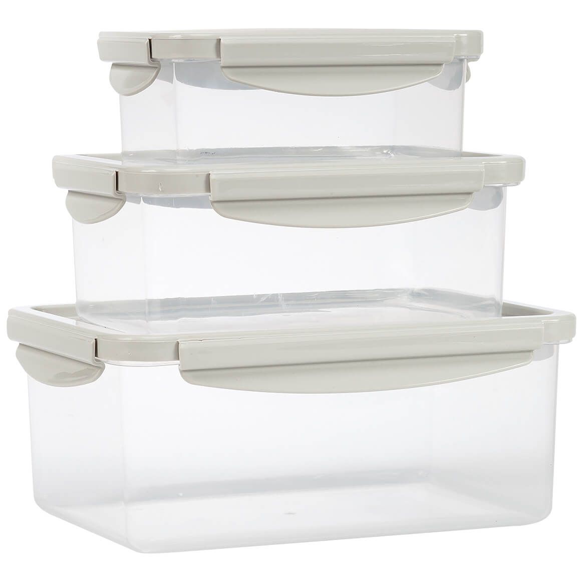 6-Pc. Rectangular Container Set with Stretch Lids by Chef's Pride™ + '-' + 376577