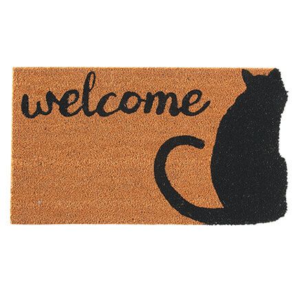 Cat Welcome Coir Mat-376716