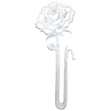 Silver Rose Bookmark-376737