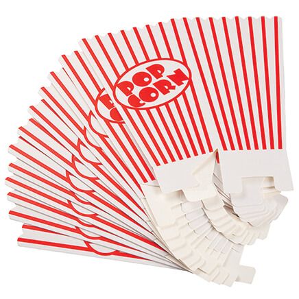 Disposable Popcorn Boxes, Set of 12-376765