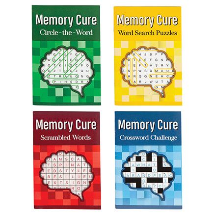 Memory Cure Puzzle Books, Set of 4-376831