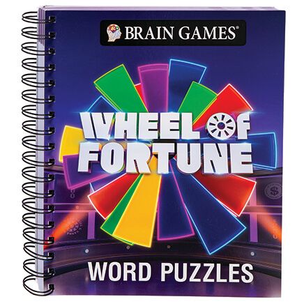 Brain Games® Wheel of Fortune® Word Puzzles Book-376855