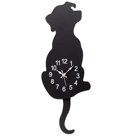 Dog Pendulum Wall Clock-376958