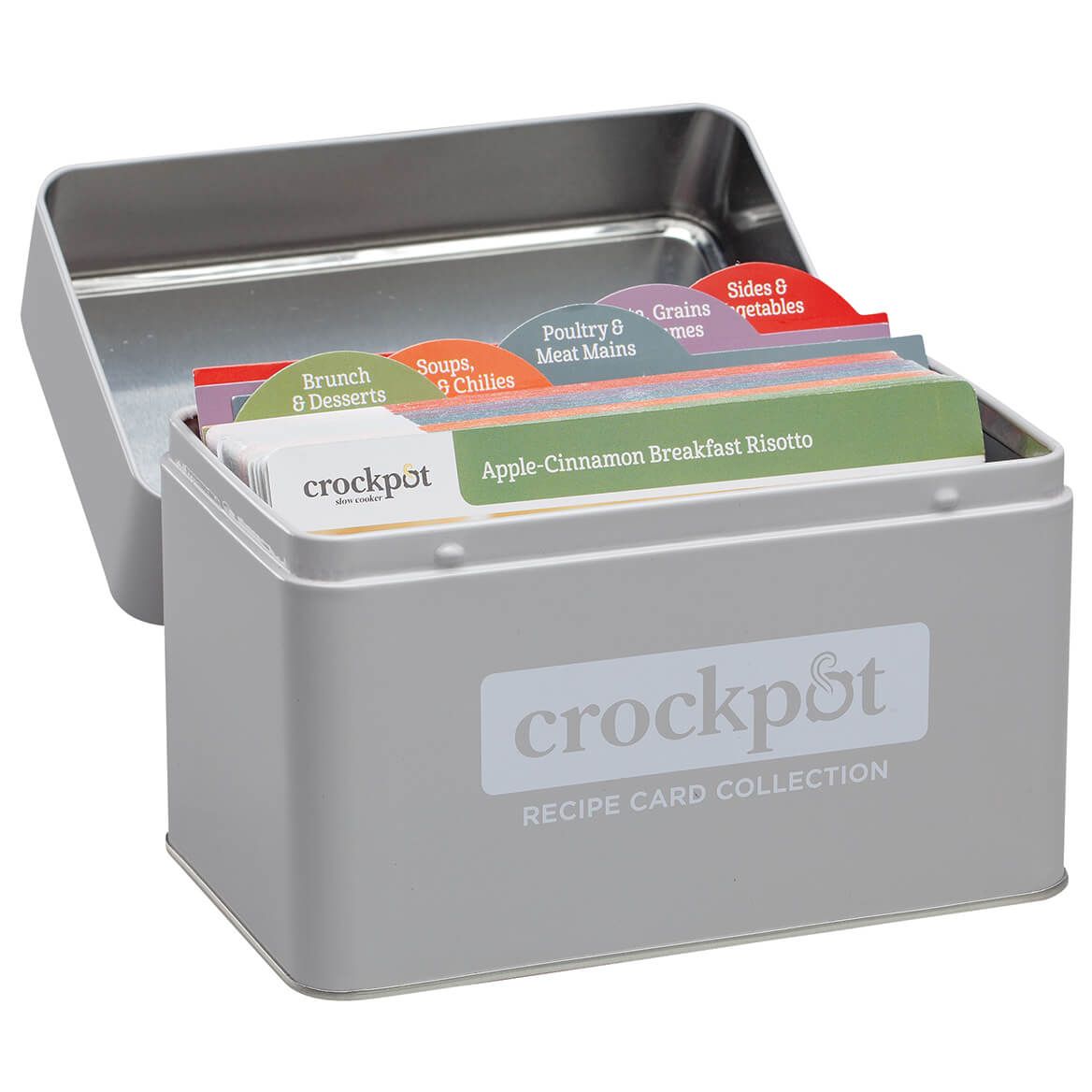 Crockpot Recipe Card Collection Tin + '-' + 376979