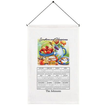 Personalized Sunshine and Happiness Calendar Towel-376986