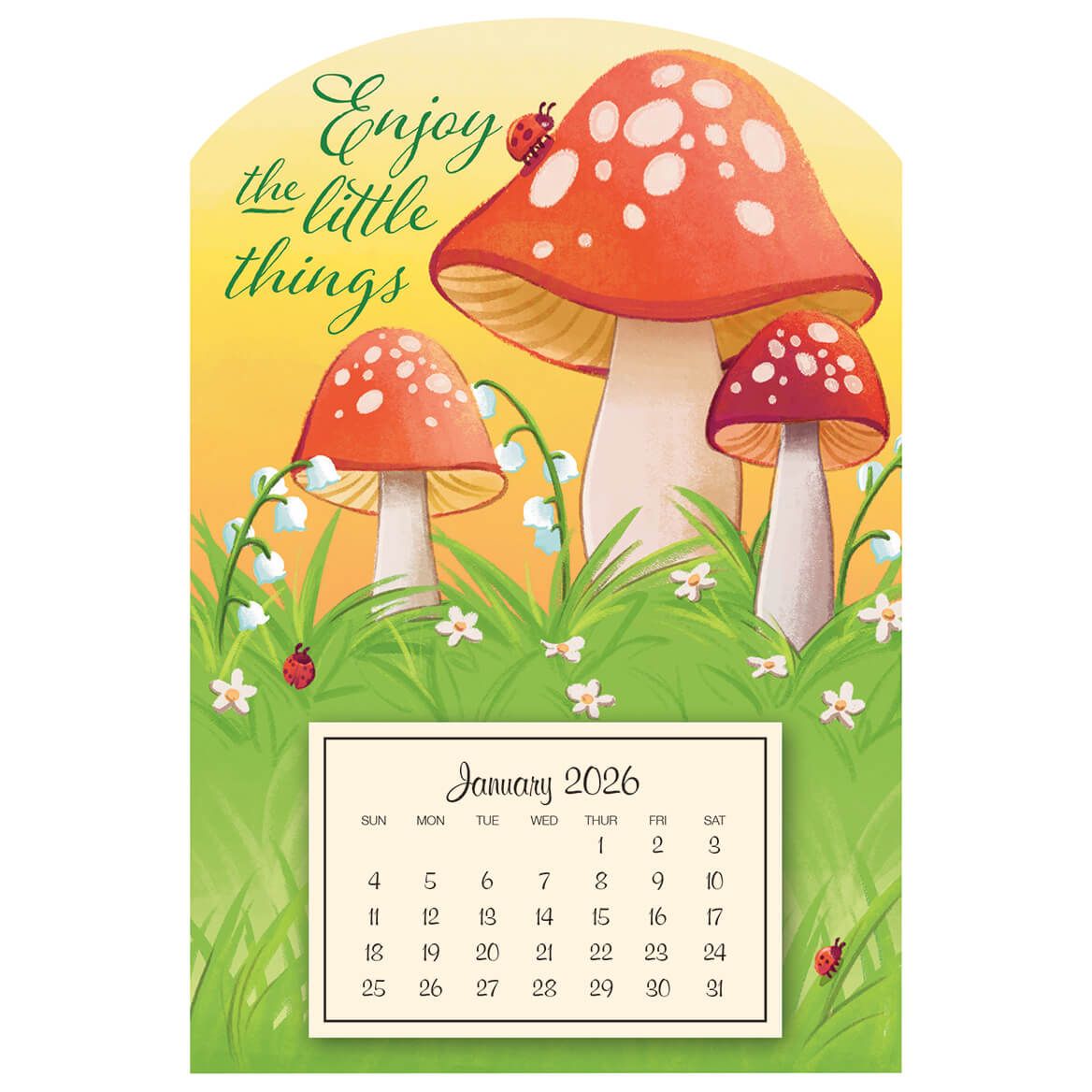 Toadstool Mini-Magnetic Calendar + '-' + 377001
