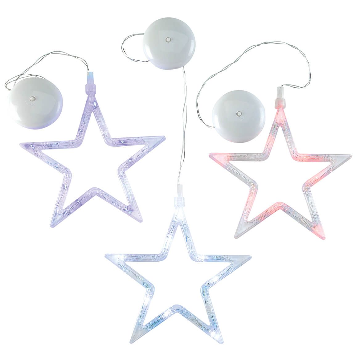 Patriotic Suction Cup Lights by Holiday Peak™ + '-' + 377012
