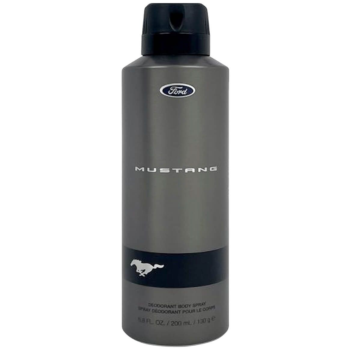 Mustang Black for Men Body Spray, 6.8 fl. oz. + '-' + 377298