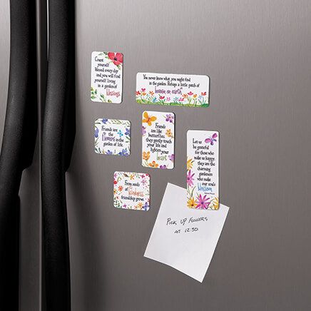 Inspirational Garden Magnets, Set of 6-377345