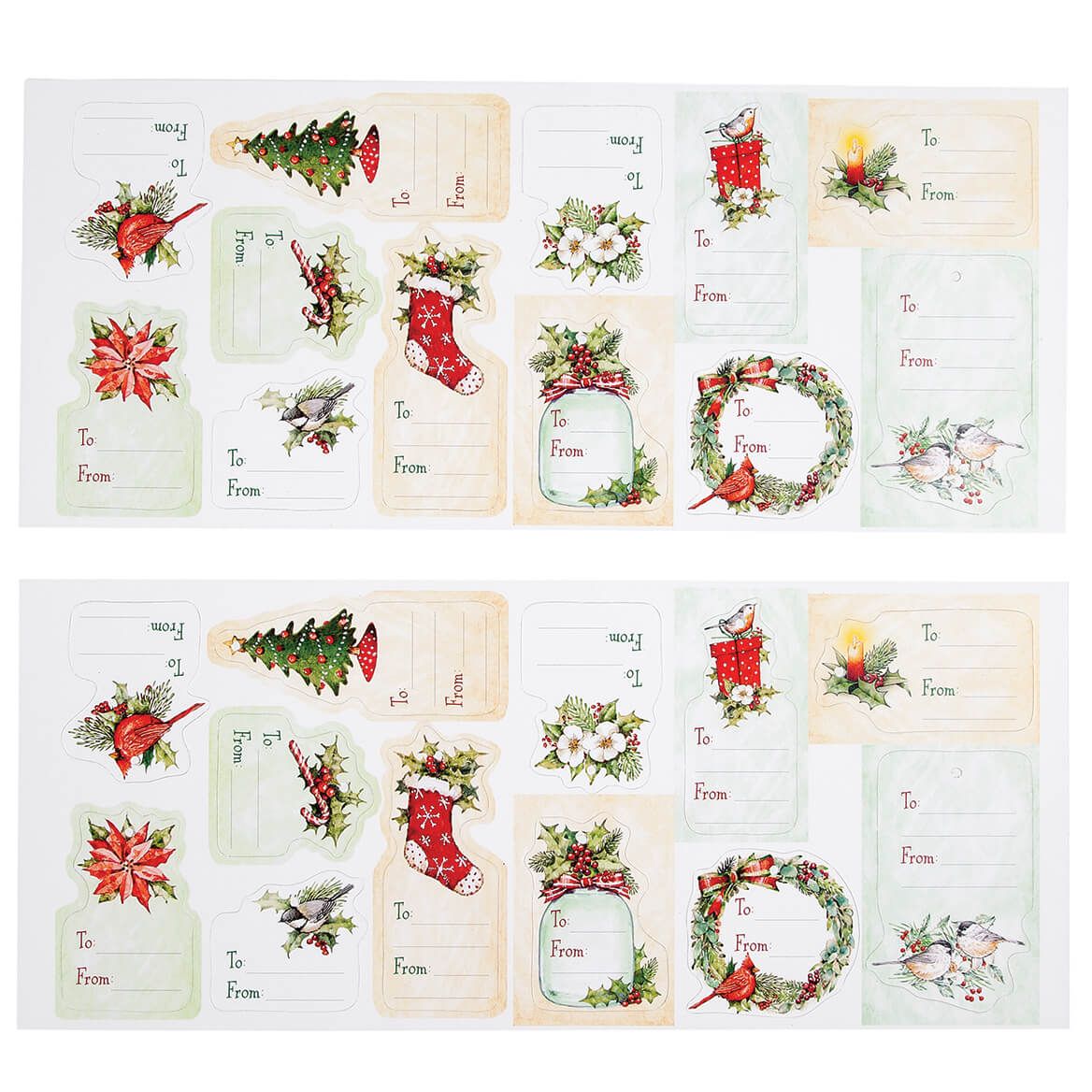 Christmas Gift Tags, Set of 24 + '-' + 377354