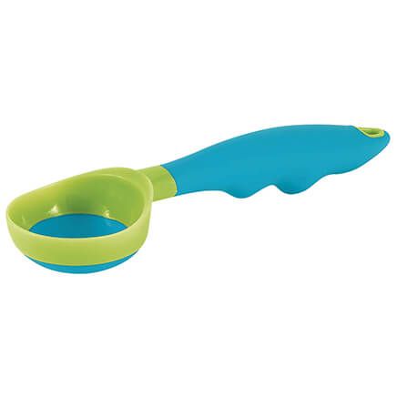 Blue Easy-Release Silicone Scoop-377379
