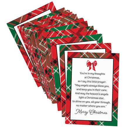 Christmas Prayer Tuck-In Card, Set of 40-377400